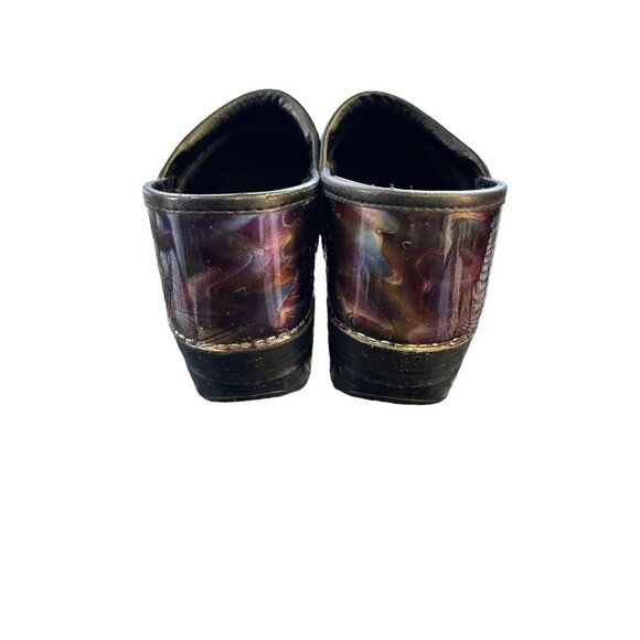 Dansko Professional Multi Ripple Patent Stapled Collection Colorful Women’s 40 - Picture 2 of 7
